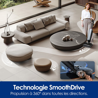 Tineco Floor One S9 Artist Steam Pro aspirateur laveur vapeur sans fil Algérie