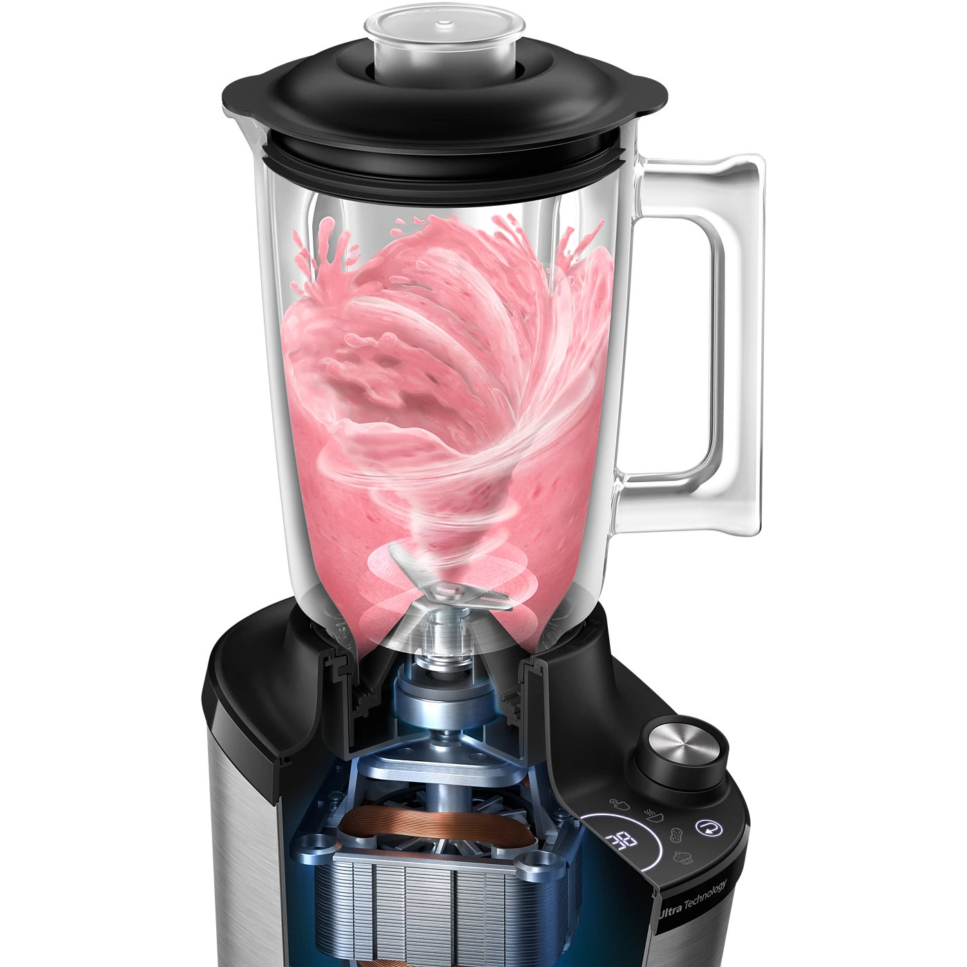 Philips blender 1500W ProBlend Ultra bol grande capacité