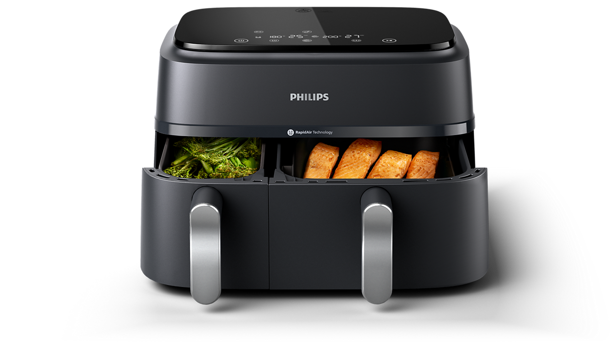 Philips Airfryer Série 3000 à Double Panier – Polyvalence et Efficacité pour une Cuisine Saine